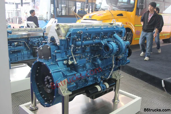 SDEC SC12E385 385hp 12L China V Diesel Engine Exterior