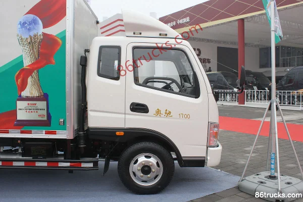 Feidi D3 Series 116 hp 4X2(6 wheels) 3.8m Semi-row Van Light Truck Chassis (3) | 86Trucks