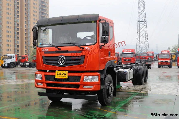 Dongfeng T5 270 ch 6X4(10 roues) camion grue 8,5 m Extérieur (3) | 86Trucks