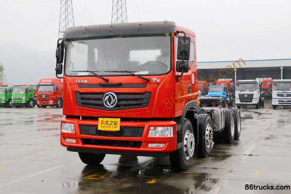 Dongfeng T5 300 hp 8X4(12 wheels) 5.6m Dump Truck Exterior (3) | 86Trucks