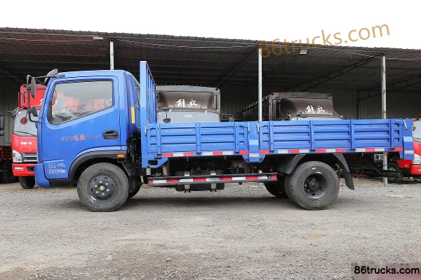 Shifeng Fengchi 87 hp 4X2(6 wheels) 4.09m Single Row Flatbed Light Truck Body (1) | 86Trucks