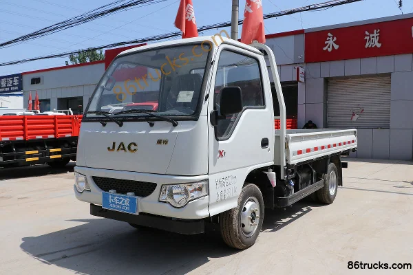 JAC Kangling X1 68 hp 4X2(6 wheels) 3.33m Single Row Flatbed Mini Truck Exterior (3) | 86Trucks