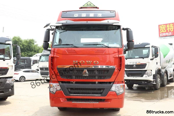 Sinotruk HOWO T7H Heavy Truck 440 hp 6X4(10 wheels) Hazardous Materials Tractor Truck (Sinotruk 16-speed Aluminum Housing) Exterior (2) | 86