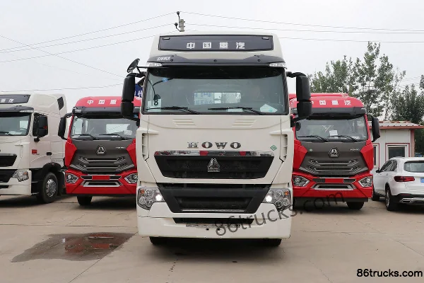 Sinotruk HOWO T7H heavy truck 440 hp 6X4(10 wheels) LNG tractor truck (with hydraulic retarder) (China VI) Exterior (2) | 86Trucks