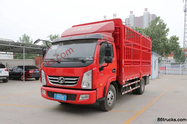 Yuejin Fuyun X300-33 115 hp 4X2(6 wheels) 4.18m single-row cab stake truck Exterior (2) | 86Trucks