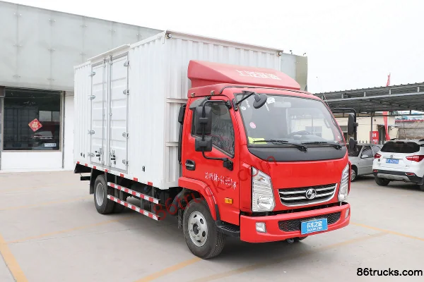 Yuejin Fuyun X500 143 hp 4X2(6 wheels) 4.17m Single Row Van Light Truck Exterior