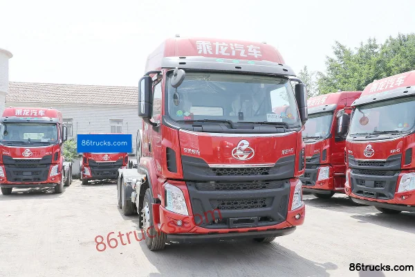 Dongfeng H5 11L LNG 400hp 6X4(10 wheels) Fast Gear 12-Speed Tractor Truck Exterior
