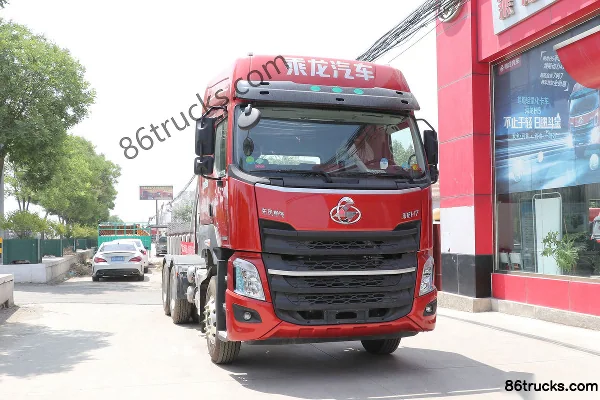 Dongfeng H7 12.5L LNG 480hp 6X4(10 wheels) Fast Gear 12-Speed Hazardous Materials Tractor Truck Exterior