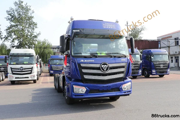 Foton Auman New ETX Northern Edition 400hp 6X4(10 wheels) tractor truck (China VI) (flat top) Exterior