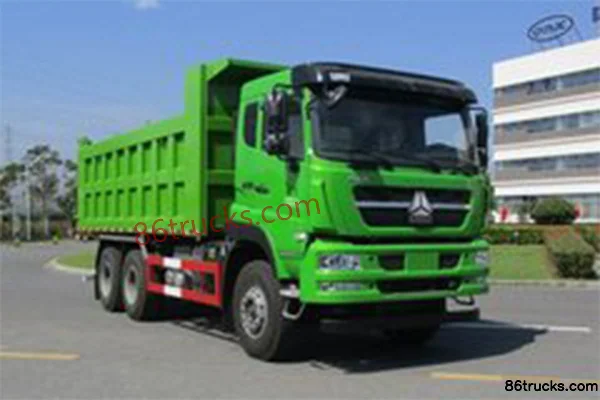 Sinotruk Wangpai Steyr D7W heavy truck 400 hp 6X4(10 wheels) 5.6m dump truck Exterior