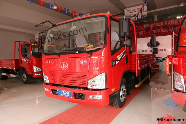 FAW Jiefang J6F 160 ch 4X2(6 roues) camion léger plateau 4,16 m cabine simple Extérieur (3) | 86Trucks