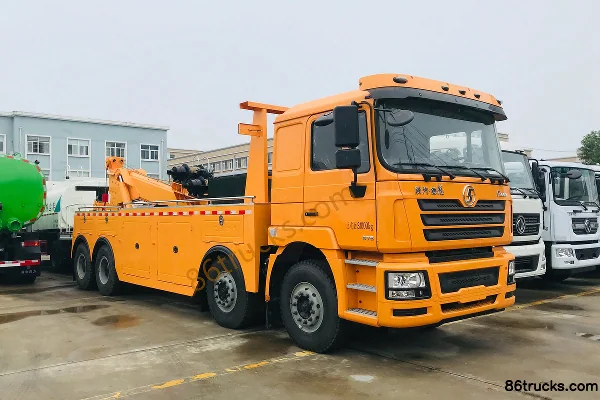 SHACMAN Delong New F3000 375hp 8X4(12 wheels) Wrecker (Runzhixing Brand) Exterior