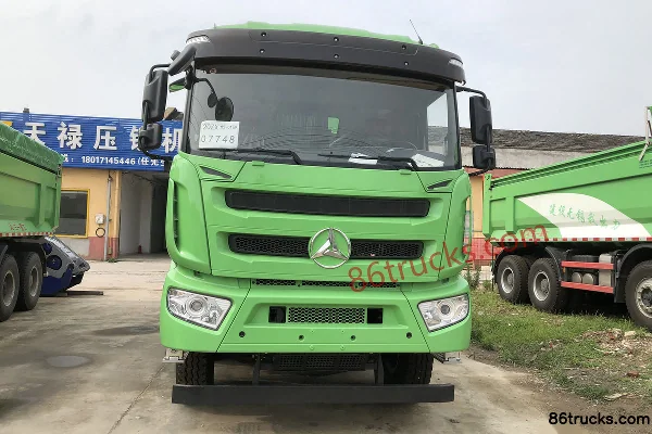 SANY V5 Heavy Truck Longhui Edition 380hp 8X4(12 wheels) 5.8m Intelligent Eco Dump Truck Exterior (2) | 86Trucks