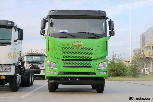 FAW Jiefang Qingdao JH6 320hp 8X4(12 wheels) concrete mixer truck Exterior