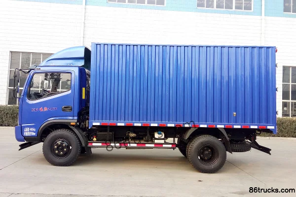 Shifeng Fengchi 120 hp 4X2(6 wheels) 4.04m single-row van light truck Exterior (2) | 86Trucks
