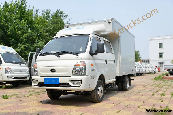 Kama Ruihang X1 1.6L 122hp 4X2(6 wheels) Gasoline 2.87m Double Row Wing Opening Box Mini Truck Exterior (3) | 86Trucks