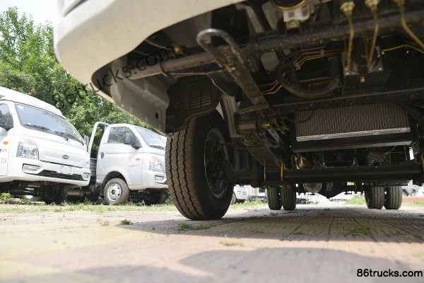 Kama Ruihang X1 1.6L 122hp 4X2(6 wheels) Gasoline 2.87m Double Row Wing Opening Box Mini Truck Chassis (2) | 86Trucks