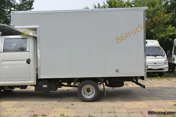 Kama Ruihang X1 1.6L 122hp 4X2(6 wheels) Gasoline 2.87m Double Row Wing Opening Box Mini Truck Body (2) | 86Trucks