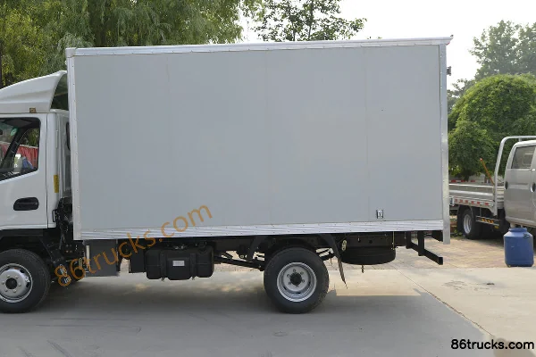Kama K1 1.6L 122 hp 4X2(6 wheels) Gasoline 2.54m Double Row Van Mini Truck (China VI) Body (1) | 86Trucks