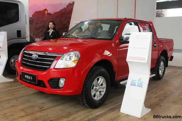 FAW-GM Kuncheng Elite 2.4L Diesel Double Cab Pickup (3) | 86Trucks