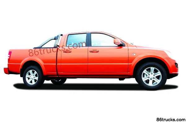 Huanghai Dachai Shen Edition Prestige Standard 2012 3.2L diesel 4 roues motrices double cabine pick-up Extérieur (3) | 86Trucks