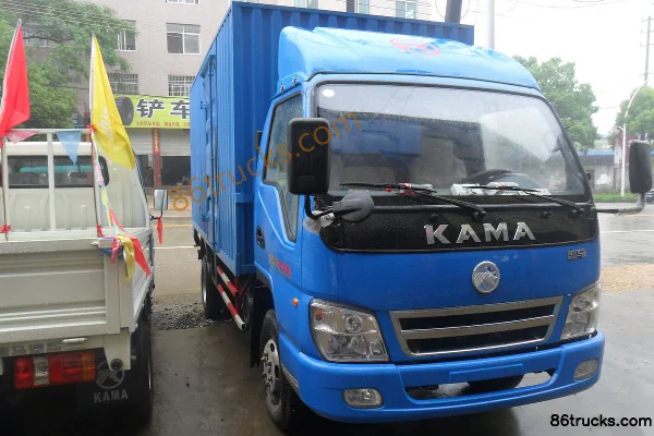 Kama Haoyunlai 106 ch 4X2(6 roues) 4,2 m fourgon léger à cabine simple Extérieur (3) | 86Trucks