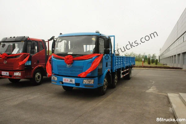FAW Jiefang J6L camion porteur 220 ch 6X2(8 roues) plateau 7,2 m (China VI) Extérieur (2) | 86Trucks