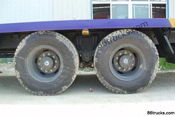 Dongfeng série 153 260 ch 6X4(10 roues) camion plateau (marque Jiangte) Châssis (3) | 86Trucks