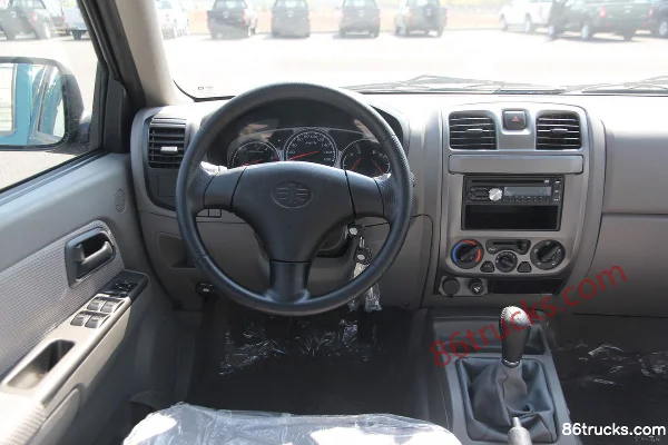 FAW-GM Kuncheng Luxury 2.4L Diesel Double Cab Pickup Chassis (2) | 86Trucks