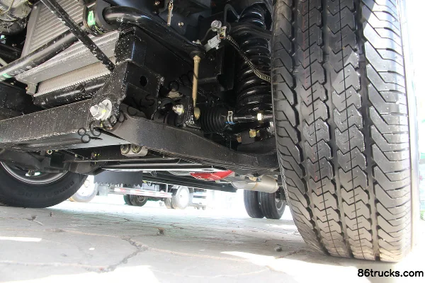 Karry GreenCard S 129hp 4X2(6 wheels) 4m Extended Cab Flatbed Light Truck Chassis (1) | 86Trucks