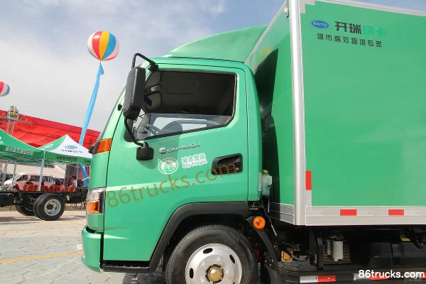 Karry Green Card S 129hp 4X2(6 wheels) 4.15m Single Row Van Light Truck (Wide Body) Exterior (3) | 86Trucks