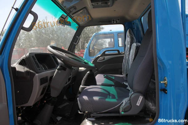 JAC Shuailing 109 ch 4X2(6 roues) Camion léger plateau 4,2 m à cabine simple (version standard) (2) | 86Trucks