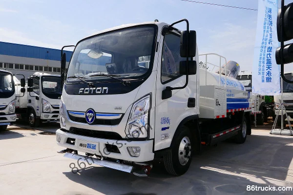 Foton Auman Zhilan 6.5T 4X2(6 wheels) Electric Multi-function Dust Suppression Truck (Beizhongdian Brand) Exterior (3) | 86Trucks