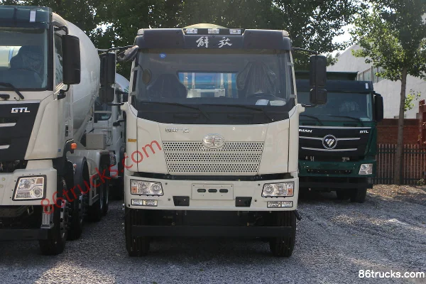 FAW Jiefang J6L 320 ch 8X4(12 roues) 7,96 m³ camion malaxeur (Hongchang Tianma) Extérieur (2) | 86Trucks