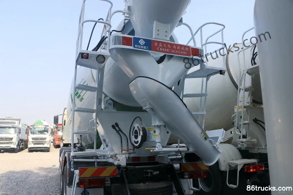 FAW Jiefang J6L 320 ch 8X4(12 roues) 7,96 m³ camion malaxeur (Hongchang Tianma) Carrosserie (3) | 86Trucks