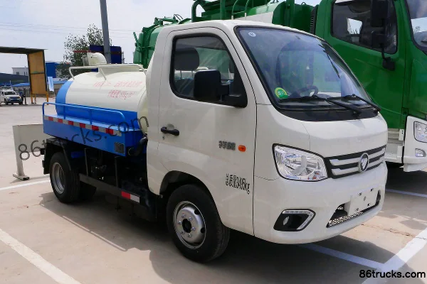 北重电牌 Beizhong Dianpai Foton chassis suction/septic tank truck