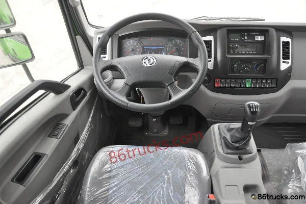 Dongfeng D912 220hp 6X2(8 wheels) 7.2m dump truck Cab (3) | 86Trucks