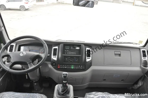 Dongfeng D912 220hp 6X2(8 wheels) 7.2m dump truck Cab (2) | 86Trucks