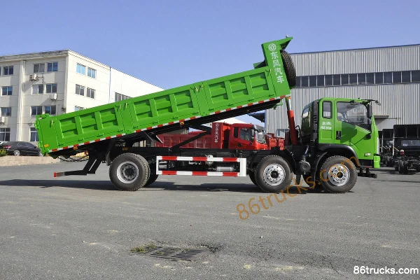 Dongfeng D912 220hp 6X2(8 wheels) 7.2m dump truck Body (3) | 86Trucks