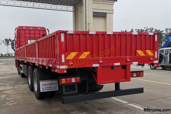SHACMAN Delong X3000 Composite Edition 430 hp 8X4(12 wheels) 9.55m flatbed cargo truck Exterior (3) | 86Trucks