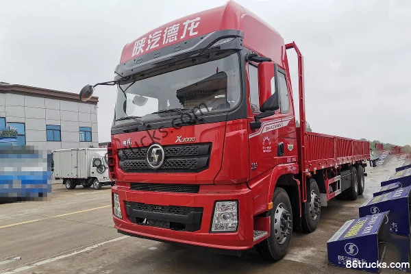 SHACMAN Delong X3000 Composite Edition 430 hp 8X4(12 wheels) 9.55m flatbed cargo truck Exterior (2) | 86Trucks