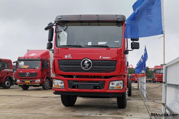 SHACMAN Delong L3000 Flagship Edition 220hp 4X2(6 wheels) 6.75m Van Cargo Truck Exterior (2) | 86Trucks