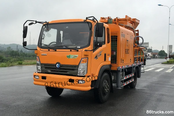 Sinotruk (formerly Sinotruk Ace) Jieshi 130 hp 4X2(6 wheels) truck-mounted concrete pump Exterior