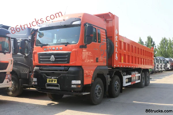 Sinotruk Sitrak SITRAK G7H Heavy Truck Super Edition 540hp 8X4(12 wheels) 8.4m dump truck Exterior (2) | 86Trucks