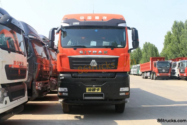 Sinotruk Sitrak C7H Heavy Truck Super Edition 540 hp 8X4(12 wheels) 8.8m Dump Truck (9.5T Front Axle) Exterior