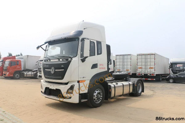 Dongfeng Commercial Vehicle Tianlong KL poids lourd 465 ch 4X2(6 roues) tracteur routier (China VI) (blanc) Extérieur (3) | 86Trucks