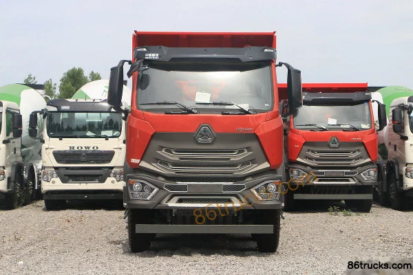 Sinotruk HOWO N7W 400 hp 8X4(12 wheels) 6.8m Dump Truck Exterior