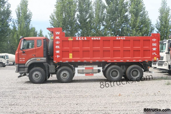 Sinotruk Hohan N7G 440hp 8X4(12 wheels) 7.6m dump truck Chassis (1) | 86Trucks