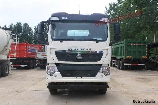 Sinotruk HOWO TX6 340 hp 8X4(12 wheels) 7.98 m³ Concrete Mixer Truck (Hongchang Tianma) Exterior (2) | 86Trucks