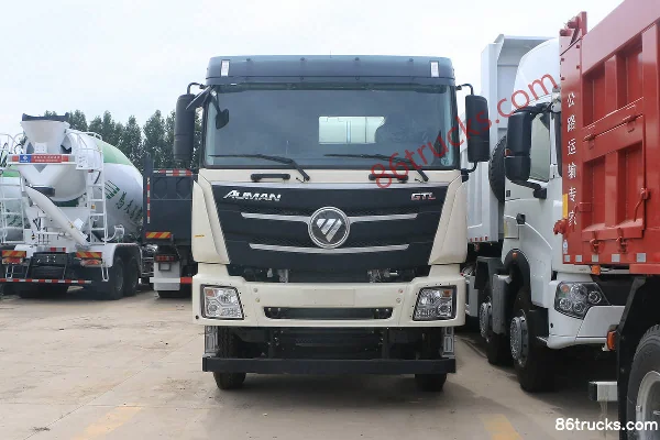 Foton AumanGTL 360hp 8X4(12 wheels) 7.2cbm concrete mixer truck Exterior (2) | 86Trucks